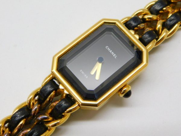シャネル CHANEL プルミエール 腕時計 レディース ブラック×ゴールド 買取りさせて頂きました – リサイクルショップバイキング｜富山県